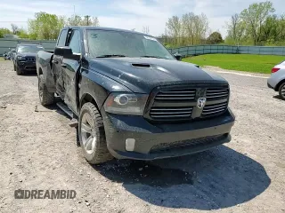 2014 Ram 1500 Sport z VIN 1C6RR7HTXES388636, wystawiony jako Copart lot #56590105 z przebiegiem Nie podano mil oraz Szkoda całkowita • Salvage title. Historia ofert i sprzedaży dostępna na DreamBid. Obrazek 13.