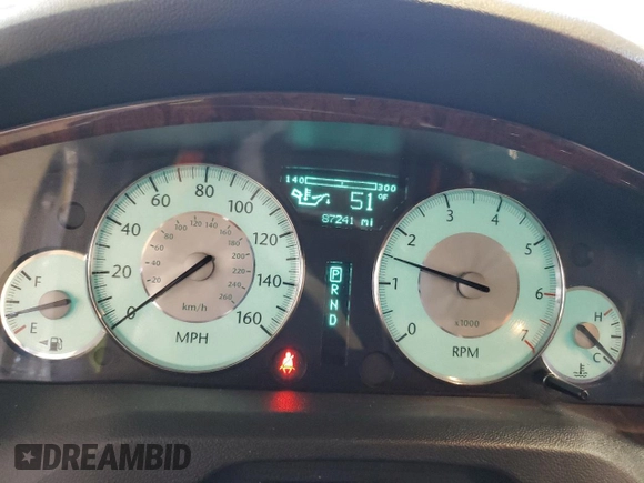 2010 Chrysler 300 with VIN 2C3CA6CT3AH155503, listed as a Copart auction lot 82003684 with 87,241 mi miles and Salvage Title. Bid and sale history available at carsss.com. Image 9.