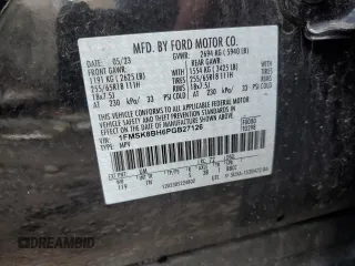 2023 Ford Explorer with VIN 1FMSK8BH6PGB27126, listed as a Copart auction lot 67770524 with 41,519 mi miles and Salvage title. Bid and sale history available at DreamBid. Image 13.