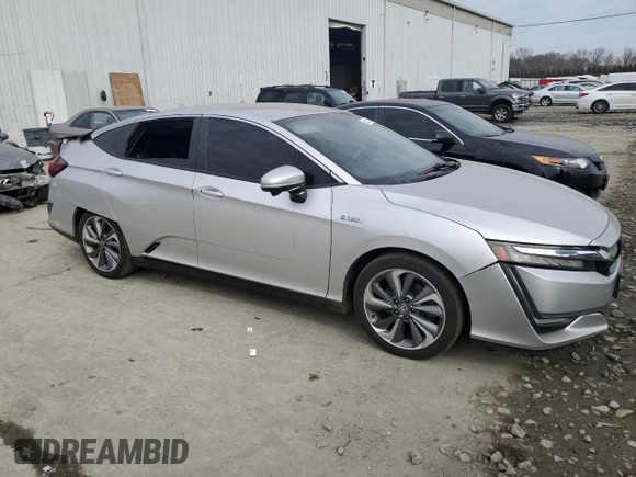 2018 Honda Clarity with VIN JHMZC5F11JC018212, listed as a Copart auction lot 46850155 with Not provided miles and Salvage title. Bid and sale history available at DreamBid. Image 4.