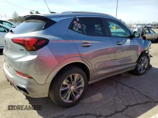 2023 Buick Encore GX Select with VIN KL4MMESL2PB086978, listed as a Copart auction lot 49974395 with 14,454 mi miles and Salvage title. Bid and sale history available at DreamBid. Image 3.