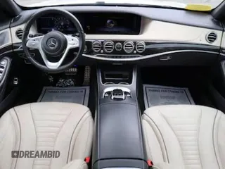 2018 Mercedes-Benz S 560 z VIN WDDUG8DB6JA400XXX, wystawiony jako Copart lot #59248165 z przebiegiem 53 756 mil mil oraz Czysty tytuł • Clean title. Historia ofert i sprzedaży dostępna na DreamBid. Obrazek 9.