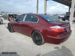 2010 Hyundai Genesis with VIN KMHGC4DE9AU076860, listed as a Copart auction lot 47982415 with 277,505 mi miles and Salvage Title. Bid and sale history available at carsss.com. Image 2.