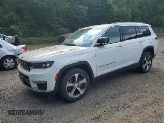 2023 Jeep Grand Cherokee Limited with VIN 1C4RJKBG3P8768612, listed as a Copart auction lot 62857145 with 23,303 mi miles and Salvage title. Bid and sale history available at DreamBid. Image 1.