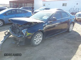 2011 Cadillac CTS Sedan Luxury with VIN 1G6DG5EY9B0127635, listed as a IAAI auction lot 41661852 with 124,199 mi miles. Bid and sale history available at carsss.com. Image 2.