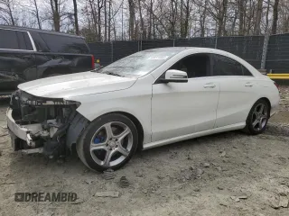 2014 Mercedes-Benz CLA 250 with VIN WDDSJ4EB7EN158567, listed as a Copart auction lot 50833905 with 95,229 mi miles and Salvage title. Bid and sale history available at DreamBid. Image 1.