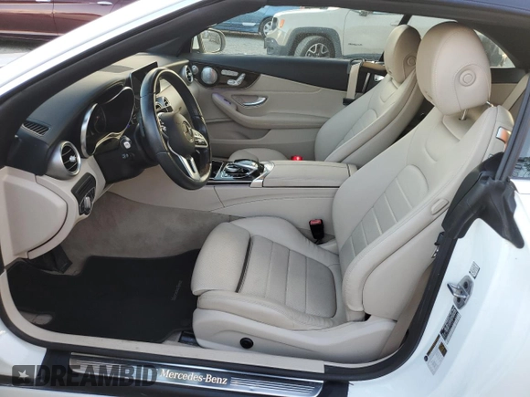 2019 Mercedes-Benz C 300 with VIN WDDWK8EB8KF791235, listed as a Copart auction lot 85212844 with Not provided miles and Salvage title. Bid and sale history available at DreamBid. Image 7.