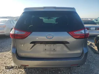 2018 Toyota Sienna L with VIN 5TDZZ3DC4JS925902, listed as a Copart auction lot 85373474 with 109,250 mi miles and Salvage Title. Bid and sale history available at DreamBid. Image 6.