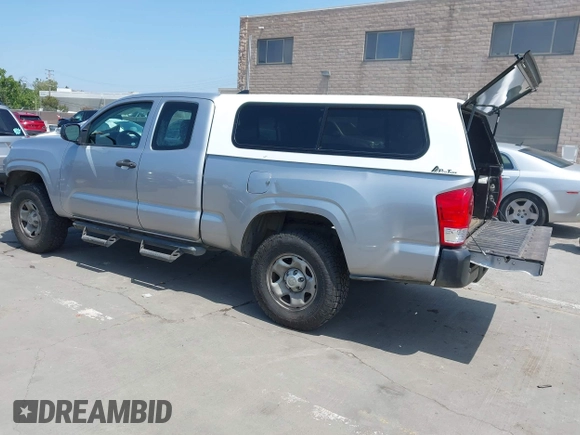 2017 Toyota Tacoma SR with VIN 5TFSX5EN1HX054965, listed as a IAAI auction lot 42150569 with 108,342 mi miles and . Bid and sale history available at DreamBid. Image 3.