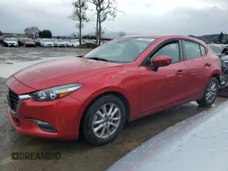 2018 Mazda 3 Sport with VIN 3MZBN1K78JM245859, listed as a Copart auction lot 49453095 with 66,920 mi miles and Salvage Title. Bid and sale history available at DreamBid. Image 1.