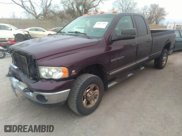 2005 Dodge 3500 SLT z VIN 3D7LS38C65G768954, wystawiony jako IAAI lot #40947309 z przebiegiem 262 829 mil mil oraz . Historia ofert i sprzedaży dostępna na DreamBid. Obrazek 17.