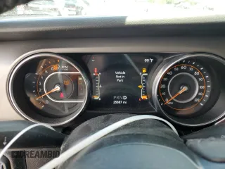 2022 Jeep Wrangler Willys Sport with VIN 1C4GJXANXNW210785, listed as a Copart auction lot 59355275 with 25,887 mi miles and Salvage title. Bid and sale history available at DreamBid. Image 9.
