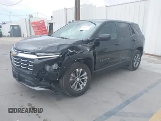 2025 Chevrolet Equinox FWD LT with VIN 3GNAXHEG5SL188502, listed as a IAAI auction lot 42127167 with 2,530 mi miles and . Bid and sale history available at DreamBid. Image 17.