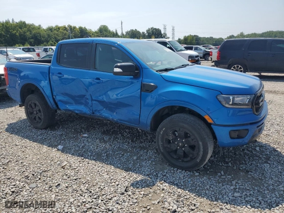 2023 Ford Ranger XL with VIN 1FTER4FH6PLE35274, listed as a Copart auction lot 67040964 with 18,639 mi miles and Salvage Title. Bid and sale history available at carsss.com. Image 4.