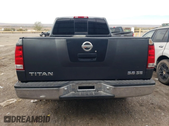 2004 Nissan Titan SE with VIN 1N6AA06A84N539876, listed as a Copart auction lot 80282844 with Not Provided miles and Salvage Title. Bid and sale history available at carsss.com. Image 6.