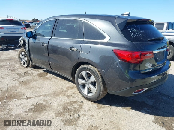 2016 Acura MDX z VIN 5FRYD4H24GB021643, wystawiony jako IAAI lot #41704780 z przebiegiem 87 954 mil mil oraz . Historia ofert i sprzedaży dostępna na DreamBid. Obrazek 3.