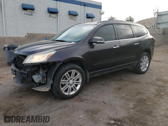 2013 Chevrolet Traverse LT with VIN 1GNKVGKDXDJ191792, listed as a Copart auction lot 51613675 with 98,559 mi miles and Salvage Title. Bid and sale history available at DreamBid. Image 1.