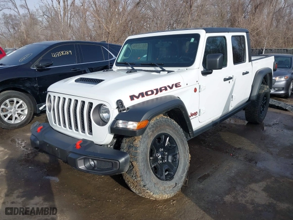 2023 Jeep Gladiator Mojave with VIN 1C6JJTEG6PL575342, listed as a IAAI auction lot 41785481 with 25,093 mi miles. Bid and sale history available at carsss.com. Image 18.