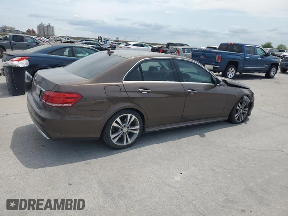 2014 Mercedes-Benz E-Class E 350 Sport with VIN WDDHF5KB0EA841353, listed as a Copart auction lot 53307615 with 234,042 mi miles and Salvage Title. Bid and sale history available at carsss.com. Image 3.