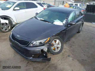 2015 Kia Optima LX with VIN 5XXGM4A79FG427173, listed as a IAAI auction lot 41351014 with 93,665 mi miles. Bid and sale history available at carsss.com. Image 2.