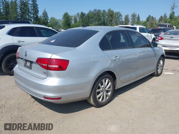 2015 Volkswagen Jetta Sport with VIN 3VWD17AJ0FM271660, listed as a IAAI auction lot 42527496 with 115,008 mi miles and . Bid and sale history available at DreamBid. Image 4.