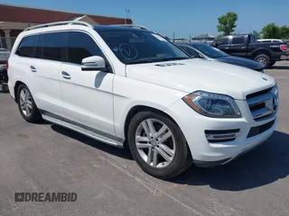 2014 Mercedes-Benz GL 450 with VIN 4JGDF7CE3EA307045, listed as a IAAI auction lot 42514961 with 142,920 mi miles and . Bid and sale history available at DreamBid. Image 1.