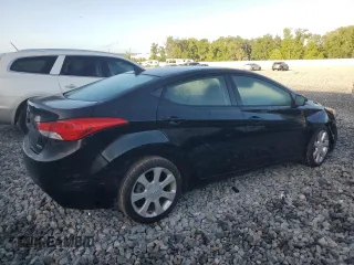2013 Hyundai Elantra Limited with VIN KMHDH4AE0DU795704, listed as a Copart auction lot 50978605 with 142,888 mi miles and Salvage Title. Bid and sale history available at carsss.com. Image 3.