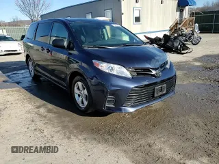 2019 Toyota Sienna L with VIN 5TDZZ3DC6KS013290, listed as a Copart auction lot 49493685 with 76,416 mi miles and Salvage Title. Bid and sale history available at carsss.com. Image 14.