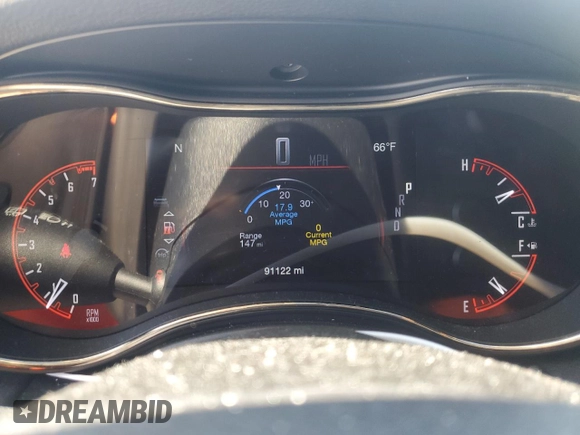 2018 Dodge Durango GT with VIN 1C4RDJDG9JC409204, listed as a Copart auction lot 53118375 with 91,122 mi miles and Salvage Title. Bid and sale history available at DreamBid. Image 9.