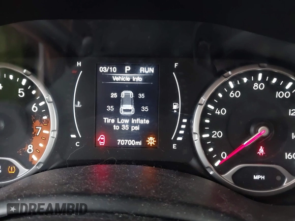 2017 Jeep Renegade Altitude z VIN ZACCJABB1HPF97308, wystawiony jako IAAI lot #41768981 z przebiegiem 70 700 mil mil oraz . Historia ofert i sprzedaży dostępna na DreamBid. Obrazek 16.