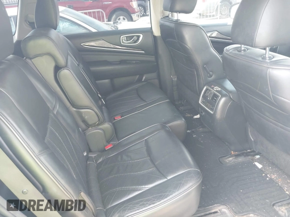 2014 Infiniti QX60 with VIN 5N1AL0MN0EC528561, listed as a IAAI auction lot 42411619 with 178,088 mi miles and . Bid and sale history available at DreamBid. Image 8.