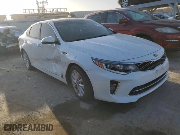2018 Kia Optima S with VIN 5XXGT4L30JG237235, listed as a Copart auction lot 49625795 with 99,147 mi miles and Salvage Title. Bid and sale history available at carsss.com. Image 4.