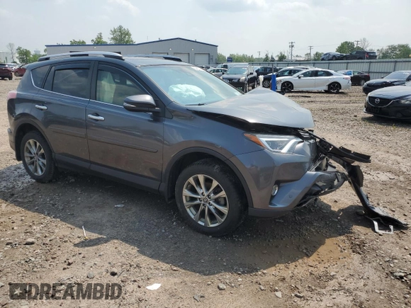 2016 Toyota RAV4 Limited z VIN JTMDFREV4GJ092789, wystawiony jako Copart lot #60430715 z przebiegiem Nie podano mil oraz Szkoda całkowita • Salvage title. Historia ofert i sprzedaży dostępna na DreamBid. Obrazek 4.
