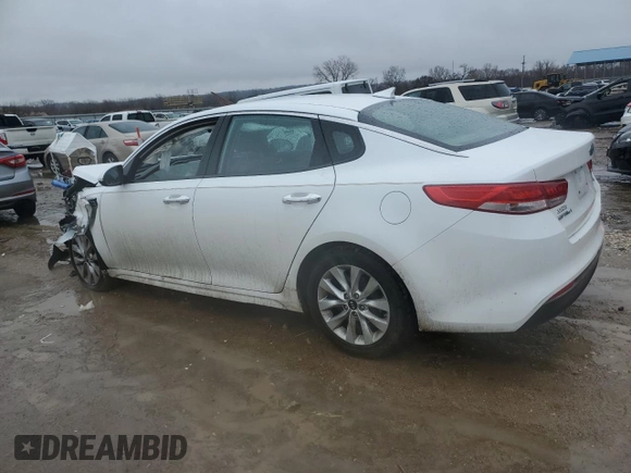 2017 Kia Optima EX with VIN 5XXGU4L3XHG143614, listed as a Copart auction lot 47607915 with 114,617 mi miles and Salvage title. Bid and sale history available at DreamBid. Image 2.