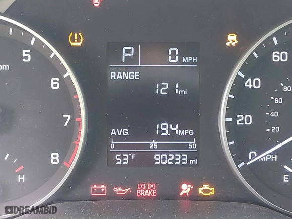 2017 Hyundai Elantra SE with VIN KMHD74LF8HU121511, listed as a IAAI auction lot 41741418 with 90,233 mi miles. Bid and sale history available at carsss.com. Image 15.