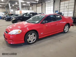 2006 Chevrolet Monte Carlo SS with VIN 2G1WL16C069222599, listed as a Copart auction lot 73144014 with 56,617 mi miles and Salvage Title. Bid and sale history available at carsss.com. Image 1.