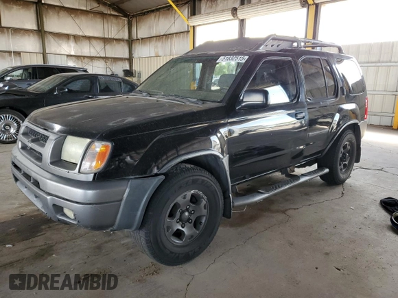 2001 Nissan Xterra XE with VIN 5N1ED28T81C560655, listed as a Copart auction lot 51832515 with 224,208 mi miles and Clean title. Bid and sale history available at DreamBid. Image 1.