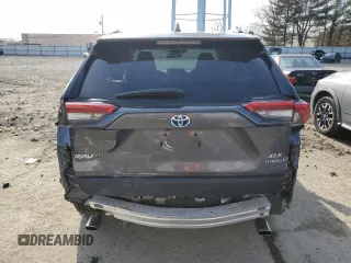 2024 Toyota RAV4 Hybrid XLE Premium with VIN 2T3B6RFV6RW071873, listed as a Copart auction lot 50865335 with 8,083 mi miles and Salvage Title. Bid and sale history available at carsss.com. Image 6.