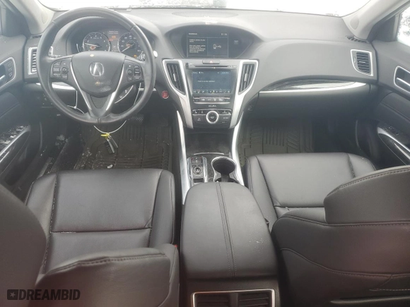 2020 Acura TLX with VIN 19UUB3F38LA001329, listed as a Copart auction lot 42044105 with 41,300 mi miles and Salvage Title. Bid and sale history available at carsss.com. Image 8.