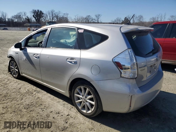 2012 Toyota Prius Two with VIN JTDZN3EU5C3075978, listed as a Copart auction lot 88451795 with 208,126 mi miles and Salvage Title. Bid and sale history available at DreamBid. Image 2.