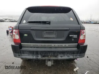 2007 Land Rover Range Rover Sport HSE with VIN SALSF254X7A114793, listed as a Copart auction lot 43034225 with 243,943 mi miles and Salvage title. Bid and sale history available at DreamBid. Image 6.