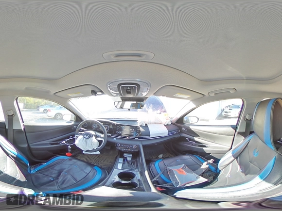 2022 Hyundai Elantra SEL z VIN KMHLN4AG9NU341703, wystawiony jako Copart lot #55013655 z przebiegiem 51 695 mil mil oraz Szkoda całkowita • Salvage title. Historia ofert i sprzedaży dostępna na DreamBid. Obrazek 14.