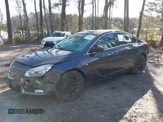 2011 Buick Regal CXL RL1 with VIN 2G4GN5EC5B9180662, listed as a IAAI auction lot 41601715 with 53,465 mi miles and . Bid and sale history available at DreamBid. Image 2.