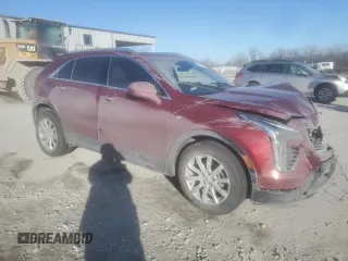 2021 Cadillac XT4 AWD Luxury with VIN 1GYFZBR46MF038668, listed as a Copart auction lot 42121925 with Not Provided miles and Salvage Title. Bid and sale history available at carsss.com. Image 4.