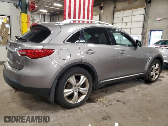 2009 Infiniti FX35 with VIN JNRAS18W39M150719, listed as a Copart auction lot 78929634 with 212,021 mi miles and Clean Title. Bid and sale history available at carsss.com. Image 3.