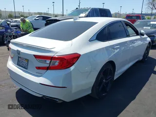 2019 Honda Accord Sport with VIN 1HGCV1F33KA041193, listed as a IAAI auction lot 41956200 with 171,700 mi miles and . Bid and sale history available at DreamBid. Image 4.