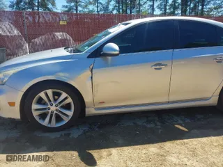 2015 Chevrolet Cruze LTZ with VIN 1G1PG5SB1F7176795, listed as a IAAI auction lot 41866932 with 162,996 mi miles. Bid and sale history available at carsss.com. Image 6.