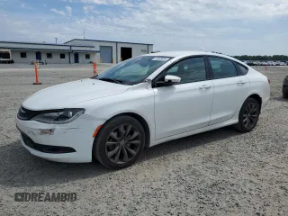 2015 Chrysler 200 S with VIN 1C3CCCBB6FN744951, listed as a Copart auction lot 53668885 with 180,109 mi miles and Salvage title. Bid and sale history available at DreamBid. Image 1.