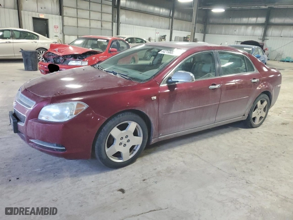 2008 Chevrolet Malibu LT w/2LT with VIN 1G1ZJ57708F242406, listed as a Copart auction lot 44219685 with 199,715 mi miles and Salvage Title. Bid and sale history available at carsss.com. Image 1.