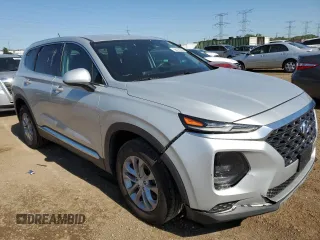 2020 Hyundai Santa Fe SE with VIN 5NMS2CAD5LH164984, listed as a Copart auction lot 58176345 with 110,226 mi miles and Clean title. Bid and sale history available at DreamBid. Image 4.